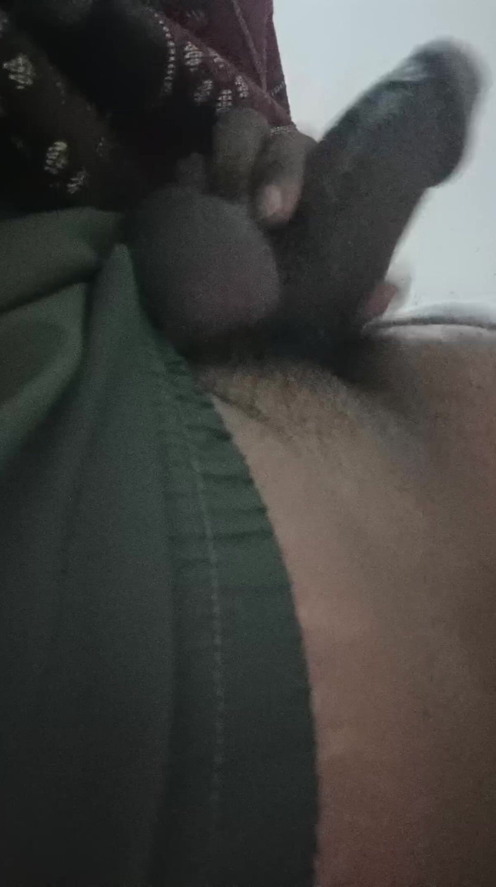 Beckett: Big Black Cock Man Night Handjob Video