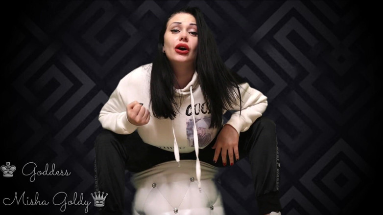 Goddess Misha Goldy: Let me show you who is controlling your dick! Start...