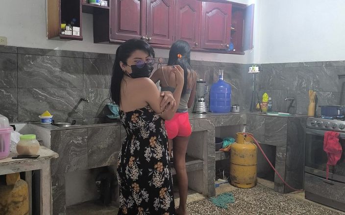 NEGRITA SEXY: We Are Cooking Lunch and Then We Start Undressing in...