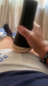 Jockdad87 Uses His Sex Toys to Shoot a Hot Load