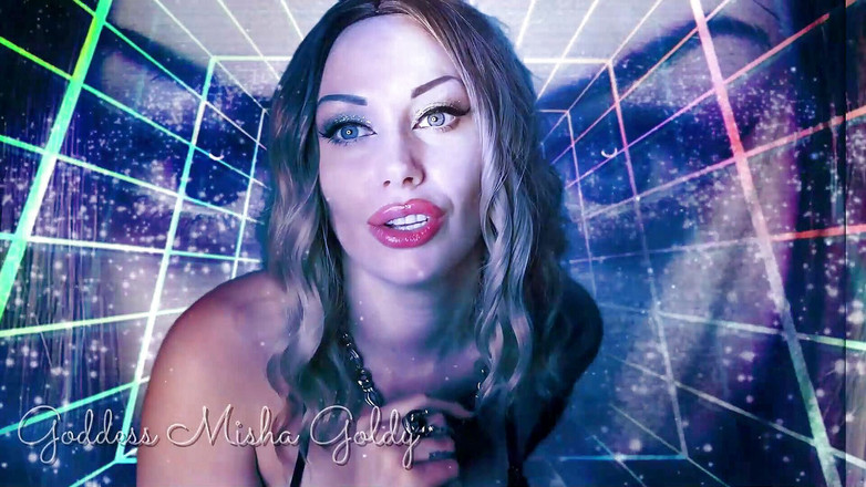 Goddess Misha Goldy: 迷人的Asmr！你喜欢我控制你的头脑，现在为我打开它！