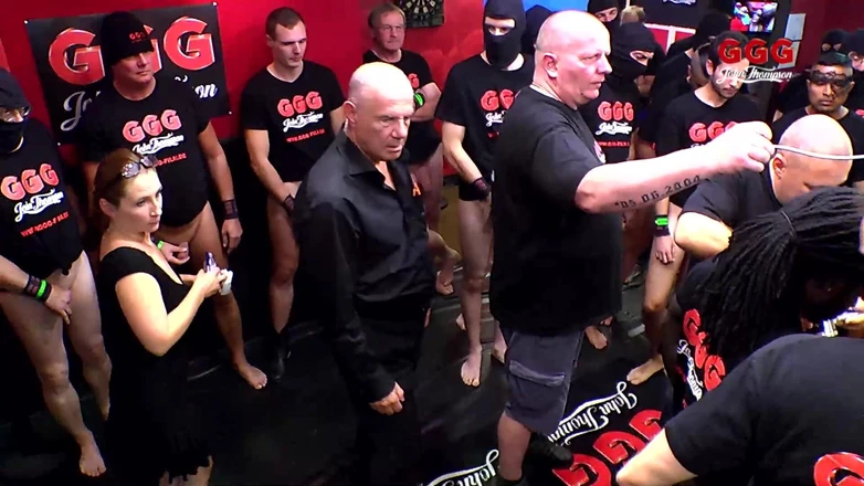 Gang Bang Germany: Ggg John Thompson She Young Horny on Cum