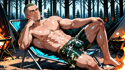 Erotic Man: Ai Cum Dripping Hunks