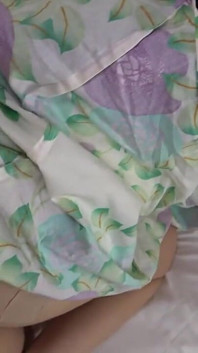 18-year-old Japanese Beauty. Slender Amateur, Blowjob and Pussy Cumshot Sex