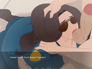 Miss Kitty 2K: Тайна дома - часть 81, эта полицейская знает, как давать минет от Foxie2k