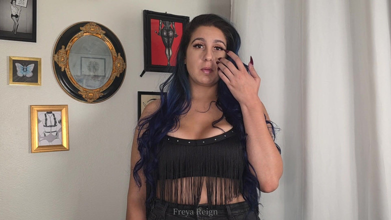 Freya Reign: Fuarda gün: aşağılama ve biseksüel cesaretlendirme edepsiz konuşma
