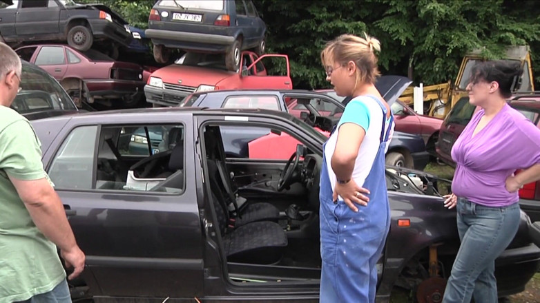 King Of Amateur: Orgies with the Old Women at the Coachbuilder's