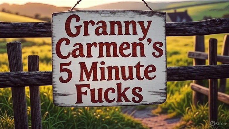 Carmen Angel: Granny Carmen’s Fun Times with a Fuckdoll