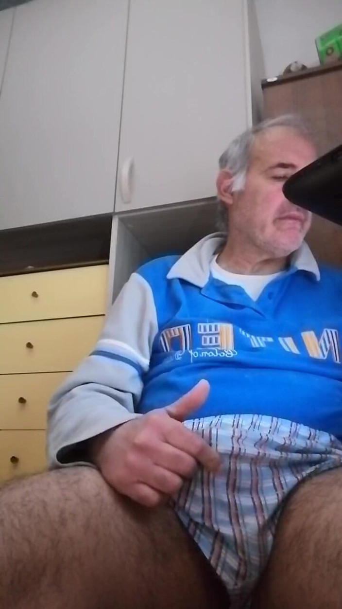 Setesesso7: Živé vystoupení, kde si honím penis pro své fanoušky