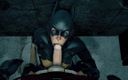 Velvixian 3D: Бэтгерл X Robin, секс