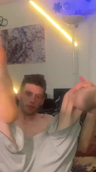 Doing a Foot Show, Showing the Soles of Them Hanging the Air During Streamm