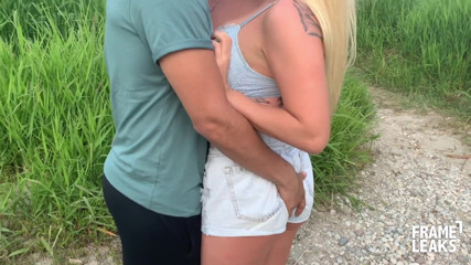 Pinko Club: Marica and Tina Chanelle fucked in the field