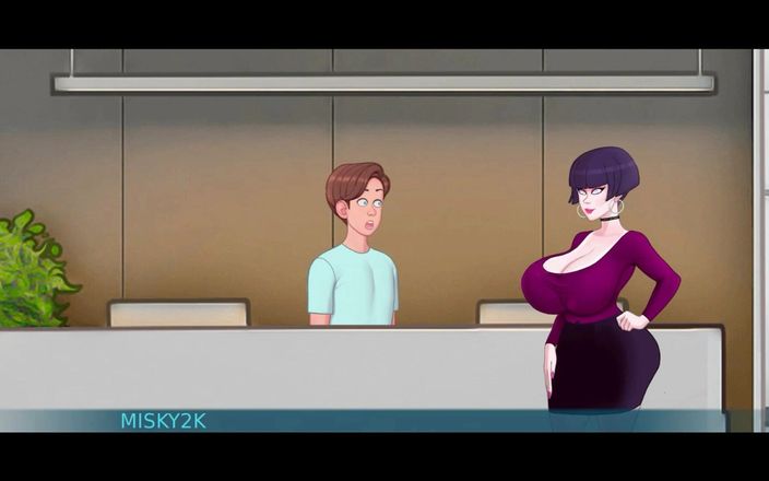 Miss Kitty 2K: 섹스 노트 - 165 Misskitty2k의 카운터 뒤에서