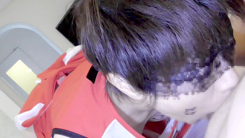 hiro_mayu_couple_jp: No.41 Cheerleader Cosplay Lying Down Deep Throat Sex
