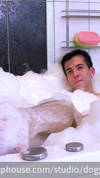 Alexandre Lee teen boy bath time jerk off