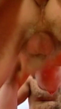 Throbbing Cocks Stretch Gaping Ass in Wild Threesome