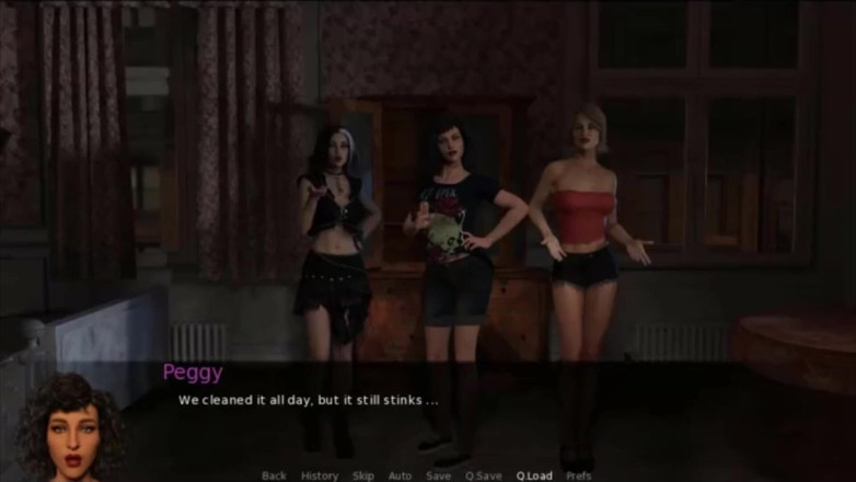 Visual Novels: BangCity parte 18 - sperma sulla faccia della troia della gang
