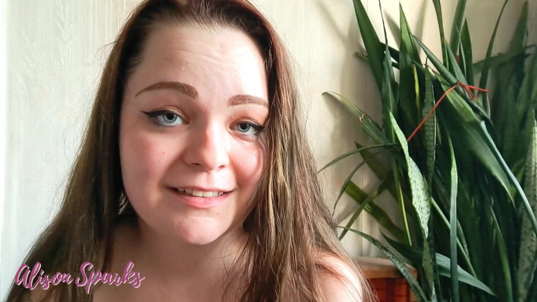 Alison Sparks: Černý nylon punčocháče Tease a JOI