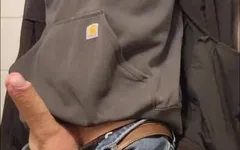 Johnholmesjunior in After Work Solo Jerk off Show with Huge Cum Load