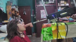女主人用性爱机器控制她的娘娘腔