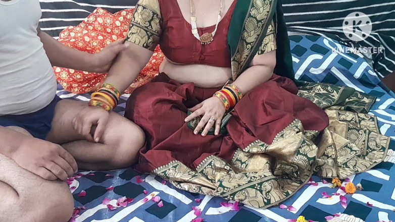Salmaan001: नवविवाहित जोड़ा पहली रात हिंदी में मनाता है