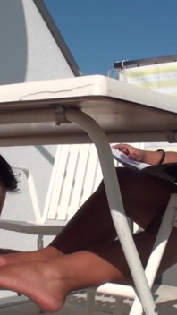 Thai Princess Feet Licking Outdoor