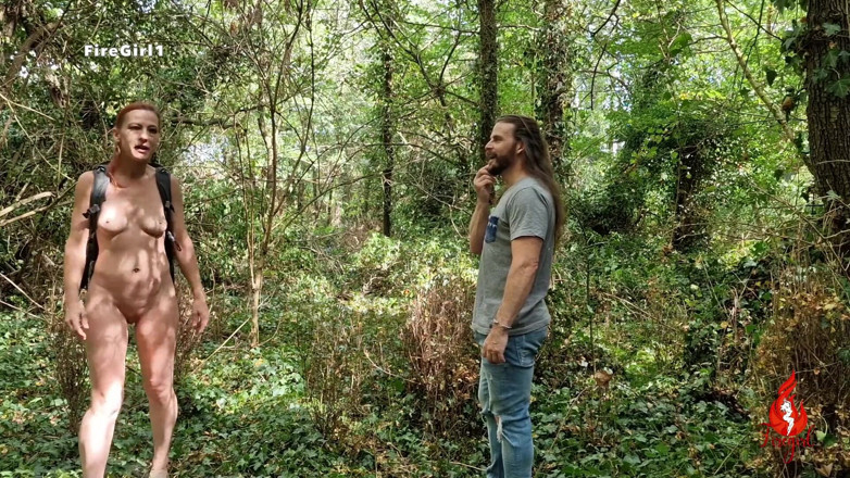 Firegirl80: Billy Shag - chica naturista en el bosque