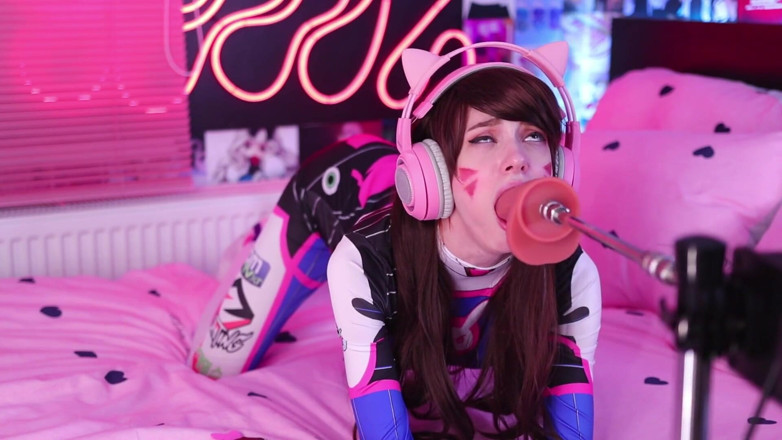 Yukki Amey: D.va Dvaオーバーウォッチパイロットファックマシン