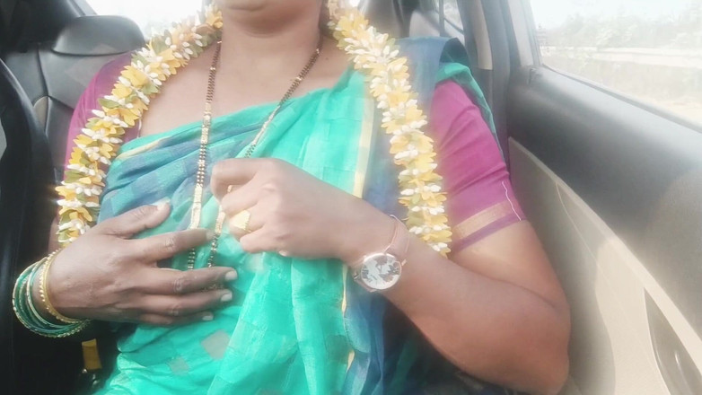 Telugu honey lips: Padrasto, no direito, sexo no carro, telugu dirty talks, parte -1