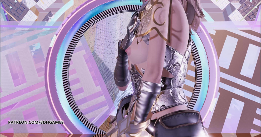 3D-Hentai Games: CLC - Devil Lux sexy striptease league of legend hot dance