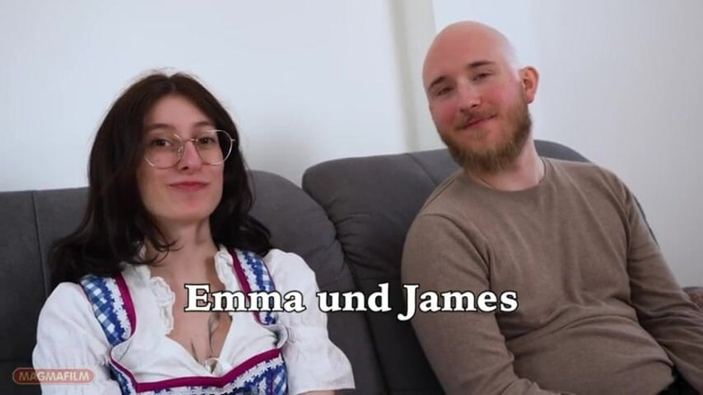Pro Amateur by Magmafilm: Emma Leaves the Glasses on While Cumming in the Face