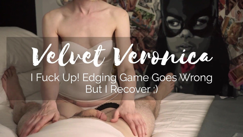 VelvetVeronica: Wtf! Joc de excitare la excitare merge prost (dar recuperez lol) |...