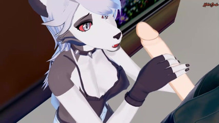Hentai Smash: Loona viene scopata contro un muro prima di cavalcare il...