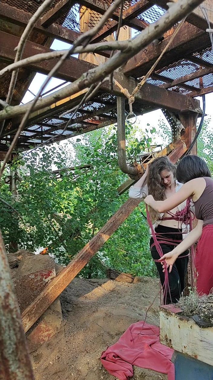 FenekManul: Shibari Princess Goes Outside