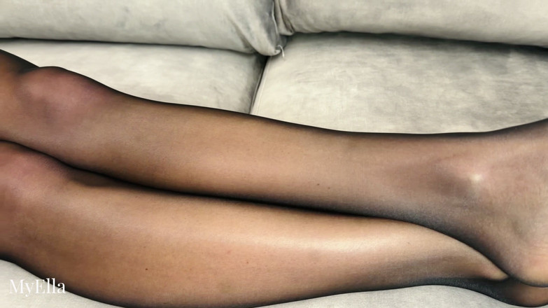 Myella: Bezešvé punčocháče Intimní detail