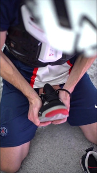 Playing with Jordan Retro Iv Sneakers and Cumming Inside