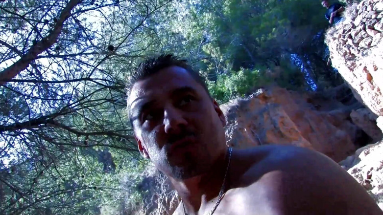 Real Home Made: Sexy big boobs blonde pussy fucking fingering in the forest