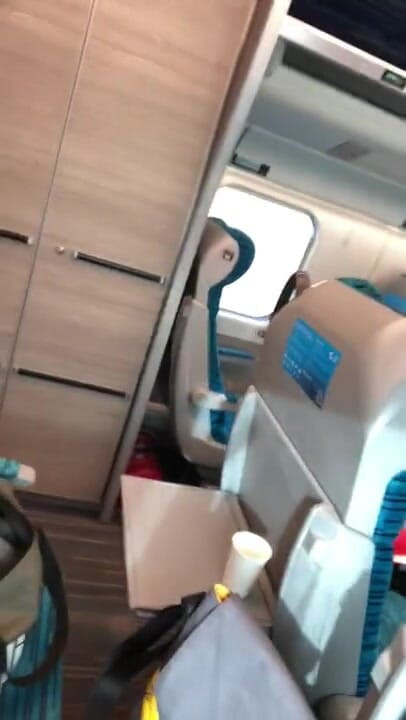 Davids secret: Exhibiție în tren