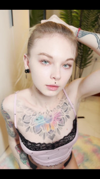 Look into those eyes when you`ll be cumming down my throat 