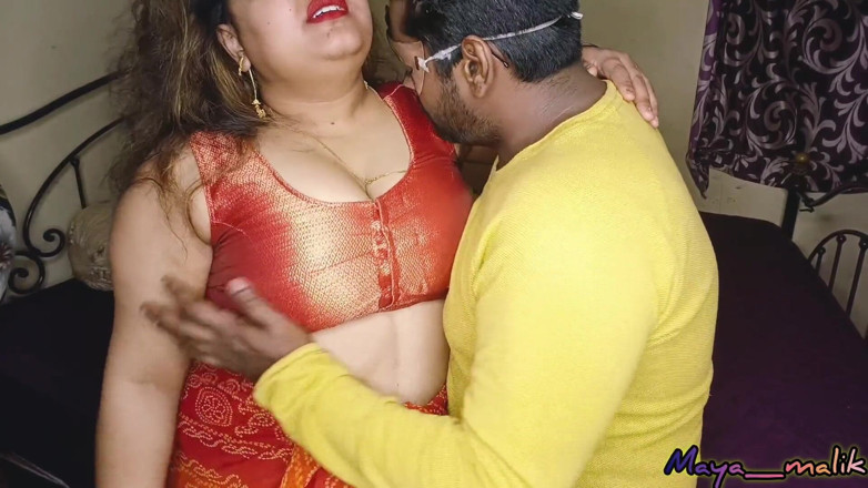 Maya-malik: Step-stepmom Stepson Part-5 Went to Her Stepmother's House and Left...