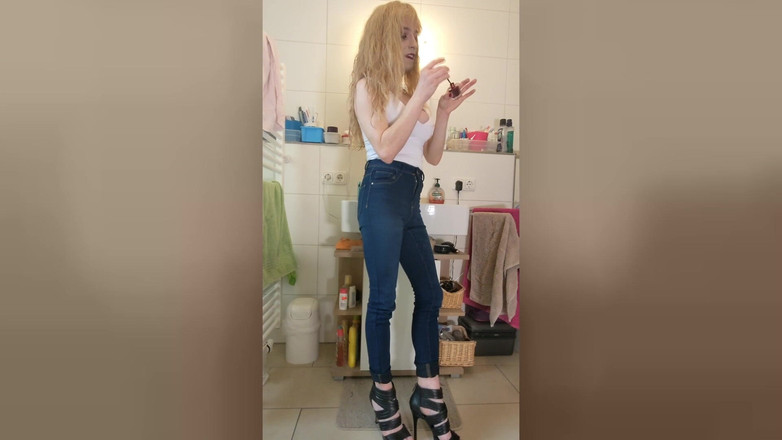 TV_Helena: 흑누나 소녀의 JOI와 CEI! 흑인 대물 자지에게 따먹히는 거유 밀프 독일어!