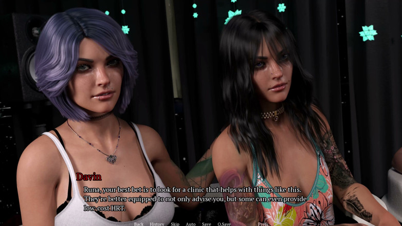 Kitty Gamer: Heavens Door 9 Davin pomoże transseksualnej kobiecie