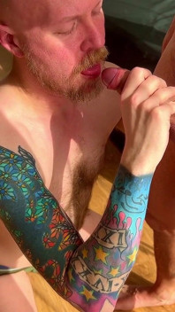 Fucking Stepdaddy Against the Mirror