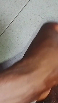 Stroking My BBC Hard Till I Cum