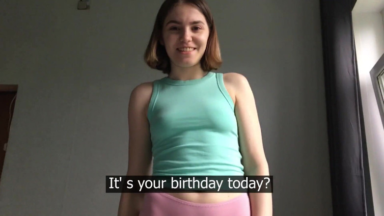 My Little Betsy: Caught Stepbrother for Jerk off on Her Porn &amp; Give Him...