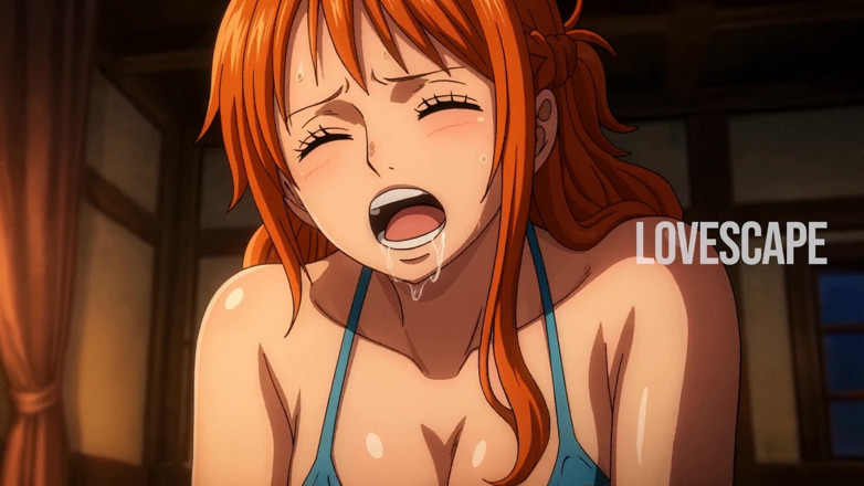 Lovescape: Hentai Couple Intense Bedroom Fuck (ai)