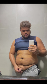 Qui ero nel bagno della palestra