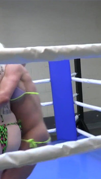 Mixed Wrestling- Ruby Lix and Katie Fox