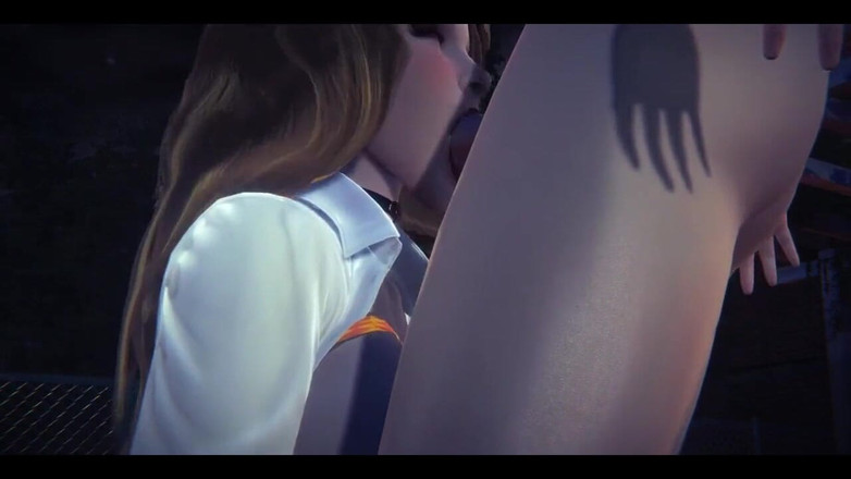 HentaiTubes: 无码成人动漫 - Hermi夜间在公园里口交和性交 - 日本亚洲漫画游戏色情