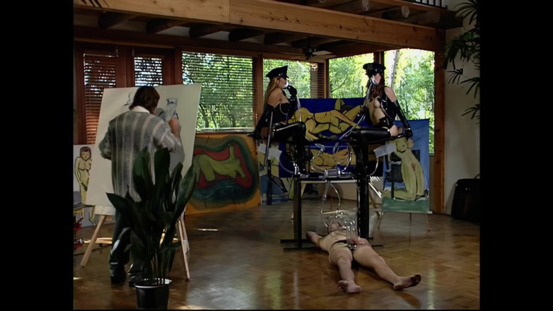 Wonderful Hot World X: Trío loco para dos zorras bisexuales y una polla dura